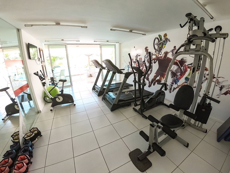 Apartamento Decorado ao lado do Beach Park