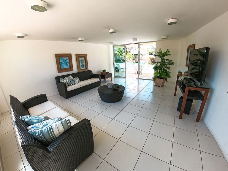 Apartamento Decorado ao lado do Beach Park