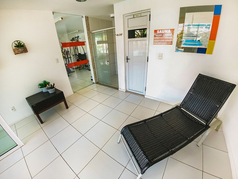 Apartamento Decorado ao lado do Beach Park