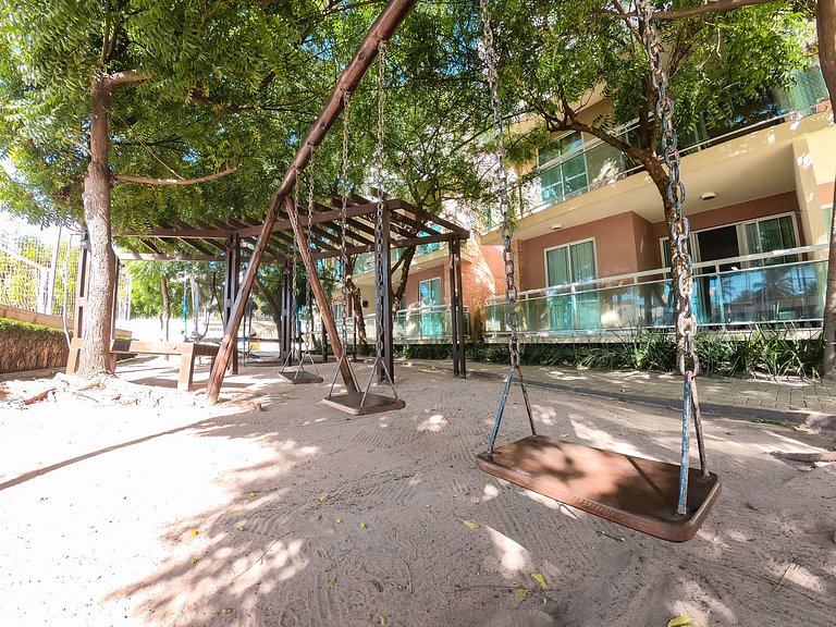 Apartamento Decorado ao lado do Beach Park