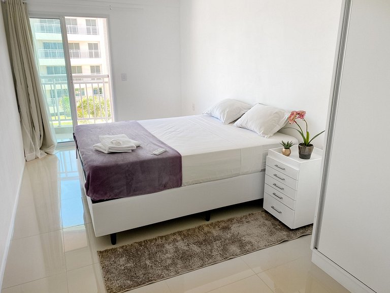 Vista incrível e completo apartamento no pdd