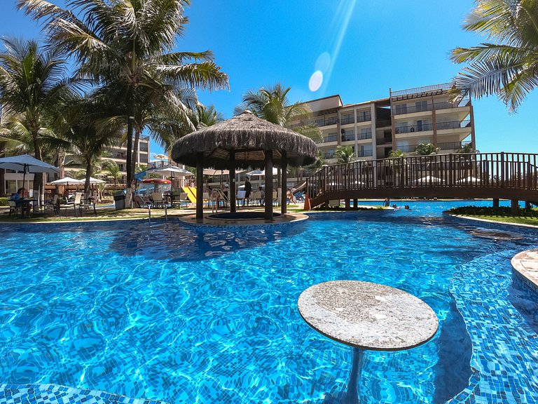 Apto térreo sofisticado no Beach Living