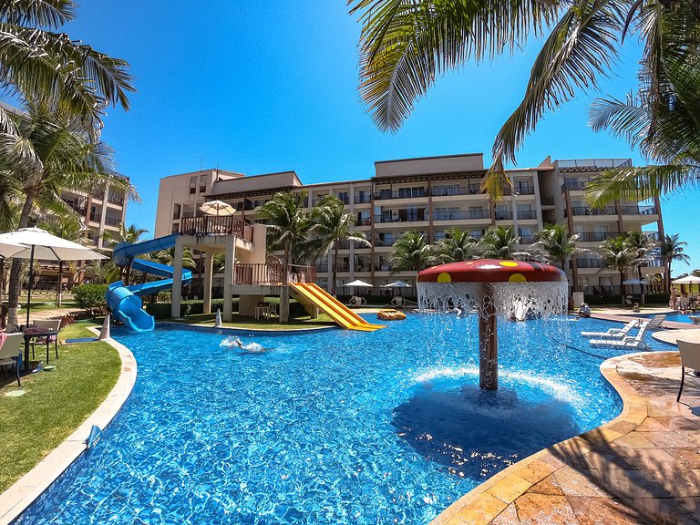 Apto térreo sofisticado no Beach Living