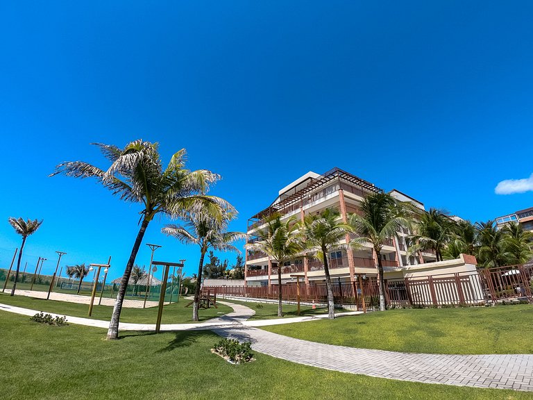 Apto térreo sofisticado no Beach Living