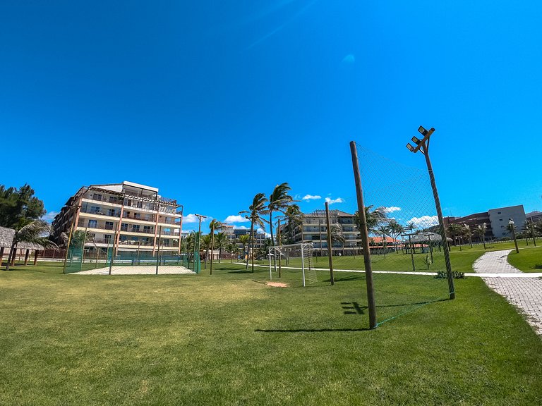 Apto térreo sofisticado no Beach Living