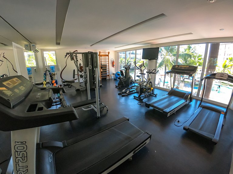 Apto térreo sofisticado no Beach Living