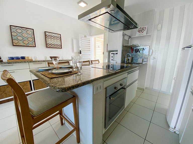 Apartamento vista mar no Beach Living, Be My Guest