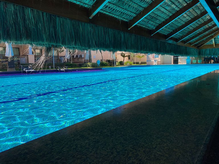 Lindo apto no Beverly Hills, ao lado do Beach Park