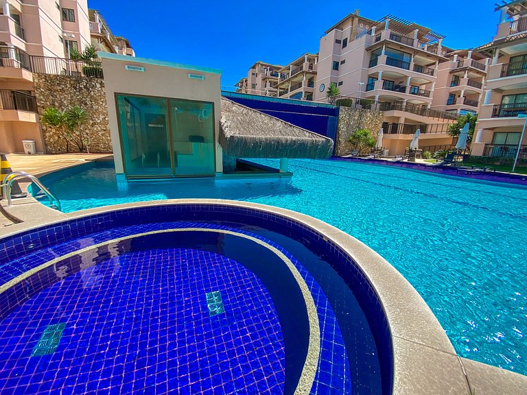 Lindo apto no Beverly Hills, ao lado do Beach Park