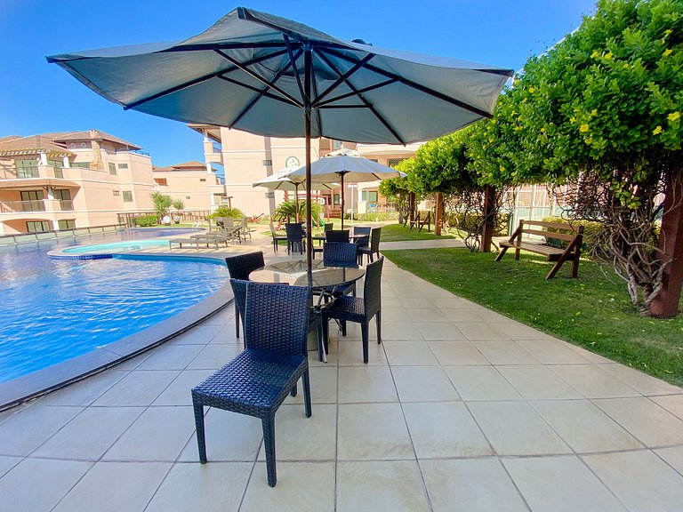 Lindo apto no Beverly Hills, ao lado do Beach Park