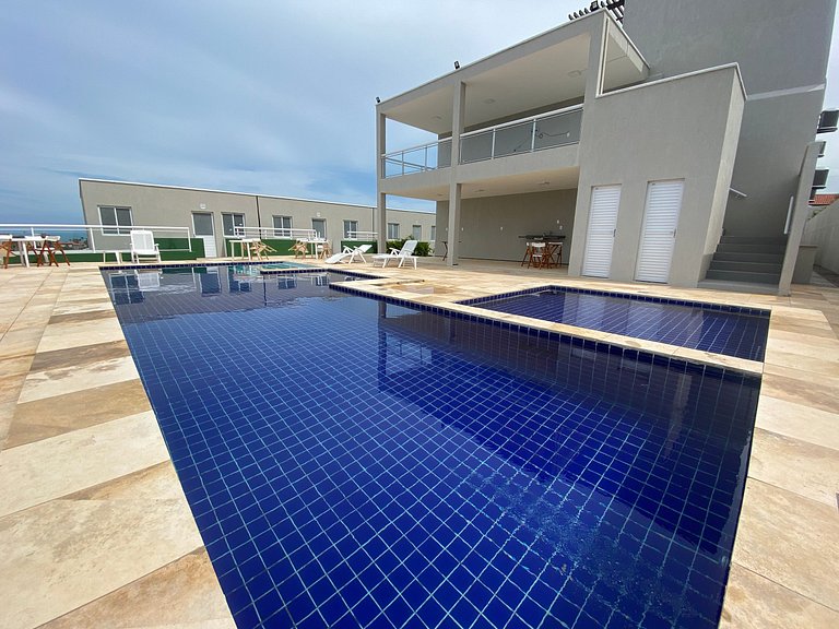 Novíssimo apartamento ao lado do beach park