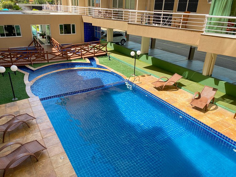 Apartamento moderno no Beach Place Cumbuco