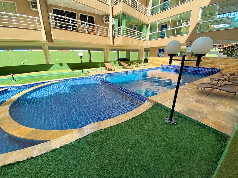 Apartamento moderno no Beach Place Cumbuco