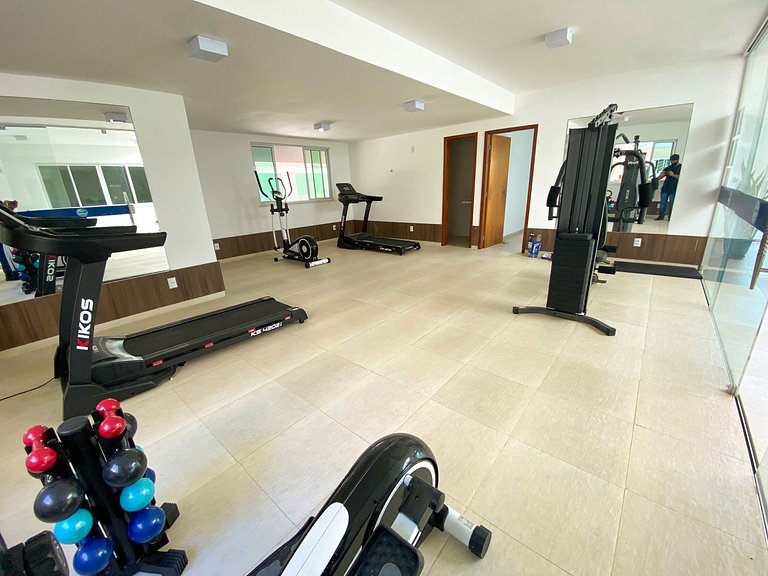 Apartamento moderno no Beach Place Cumbuco