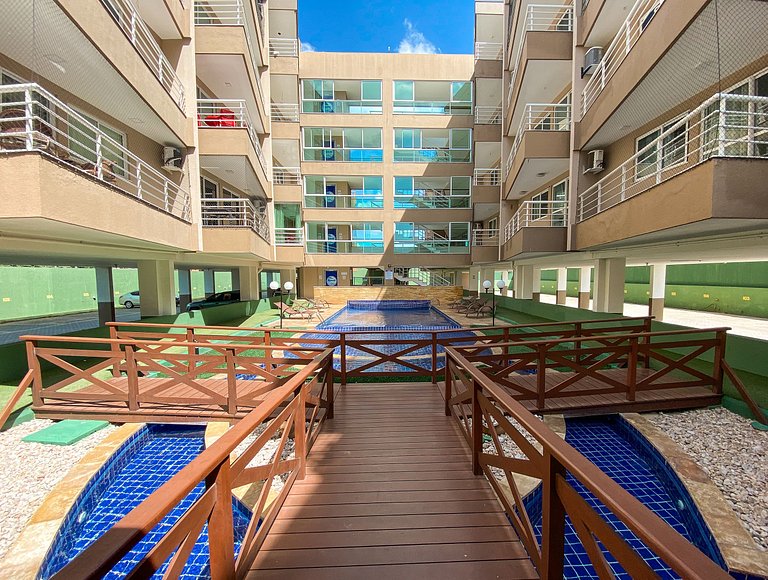 Apartamento moderno no Beach Place Cumbuco
