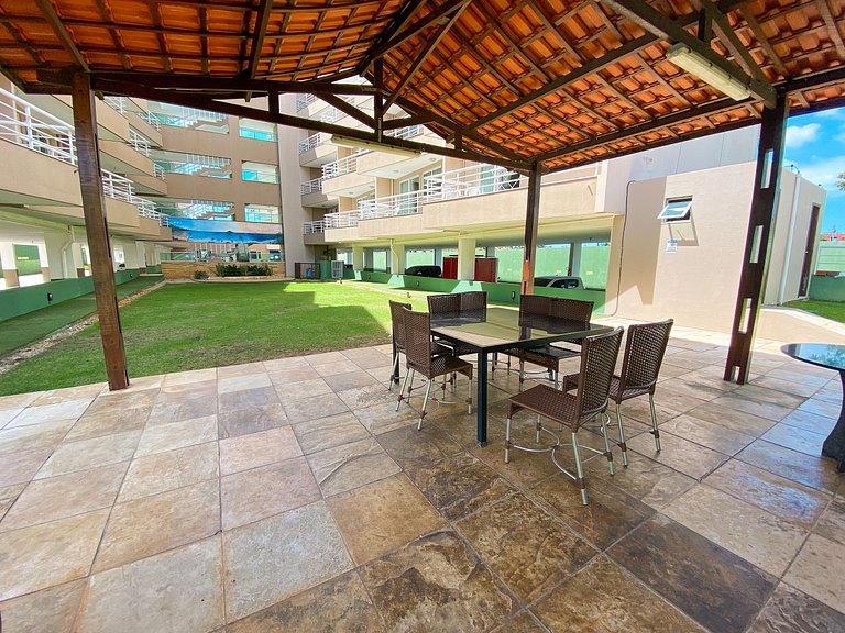 Apartamento moderno no Beach Place Cumbuco