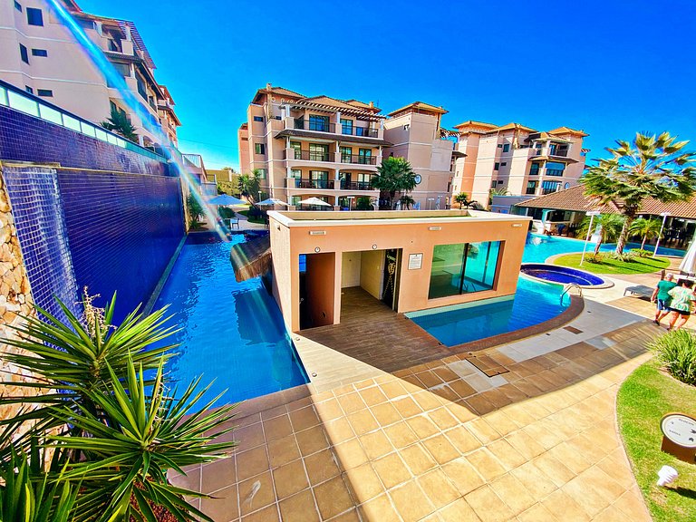 Lindo apto no Beverly Hills, ao lado do Beach Park