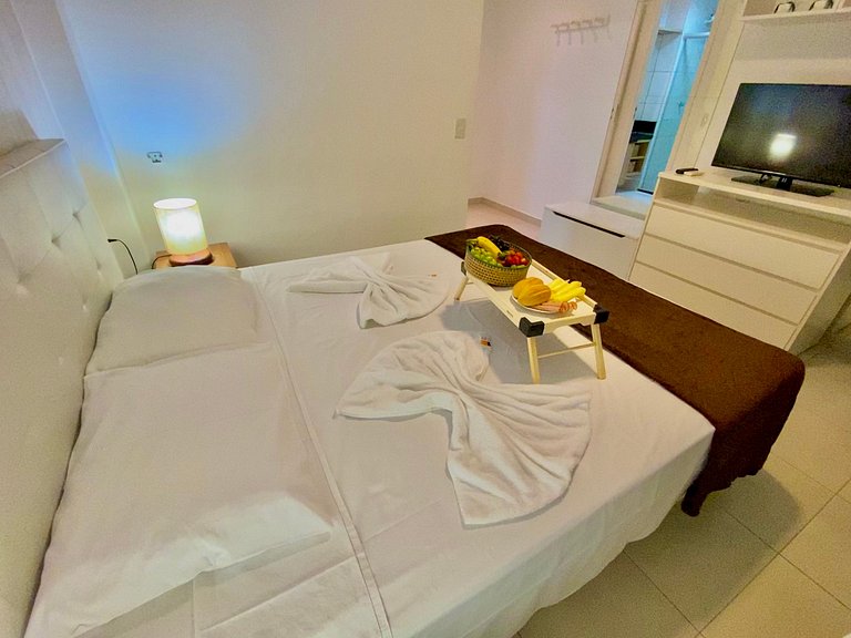 Completo apartamento no Mediterranée Residence