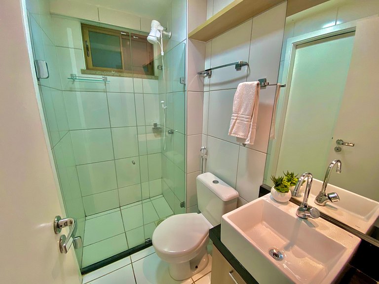 Completo apartamento no Mediterranée Residence