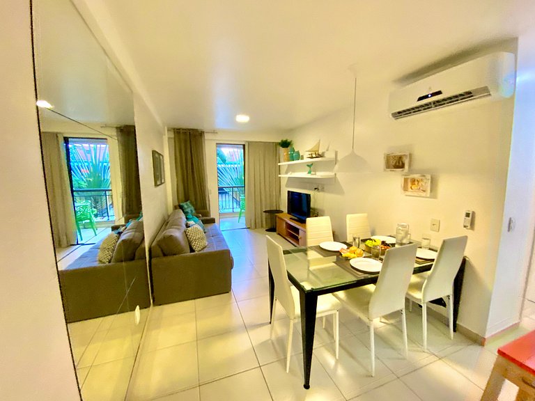 Completo apartamento no Mediterranée Residence