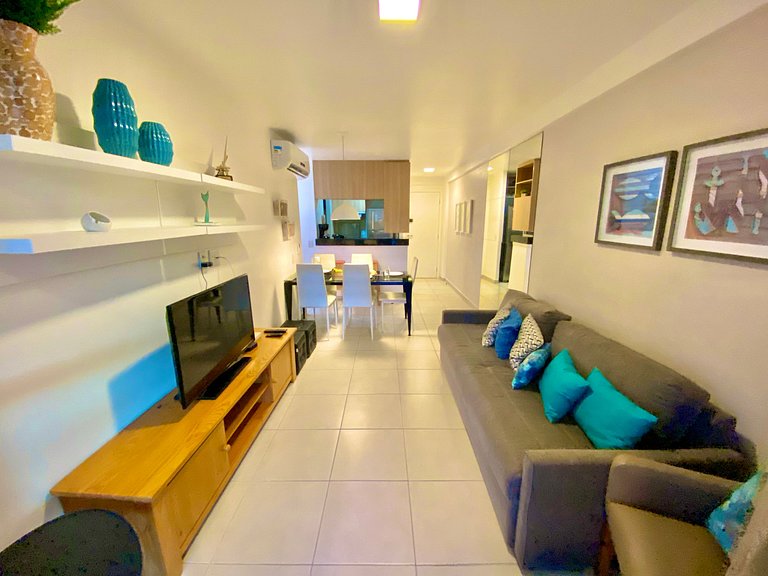 Completo apartamento no Mediterranée Residence