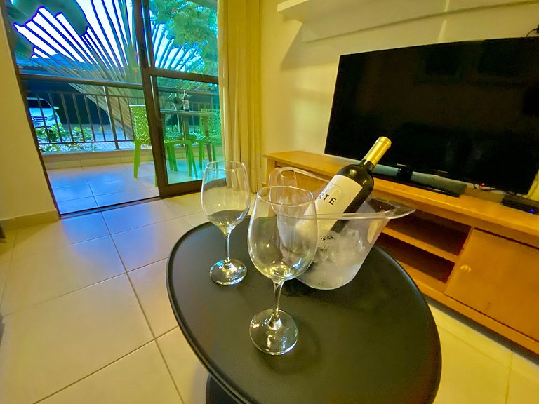 Completo apartamento no Mediterranée Residence