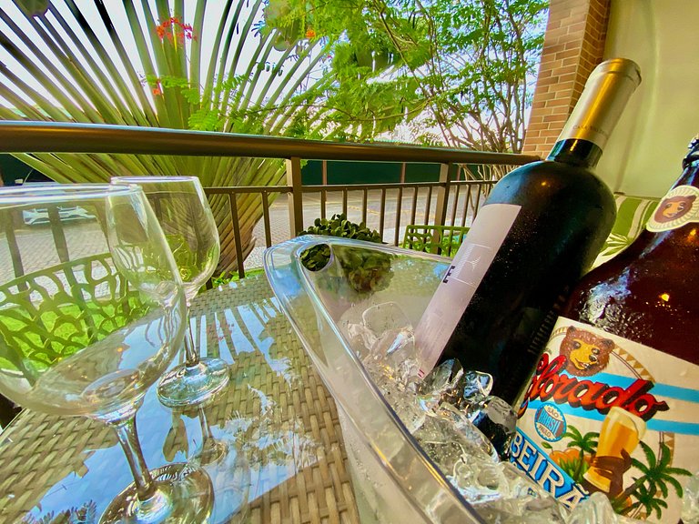 Completo apartamento no Mediterranée Residence