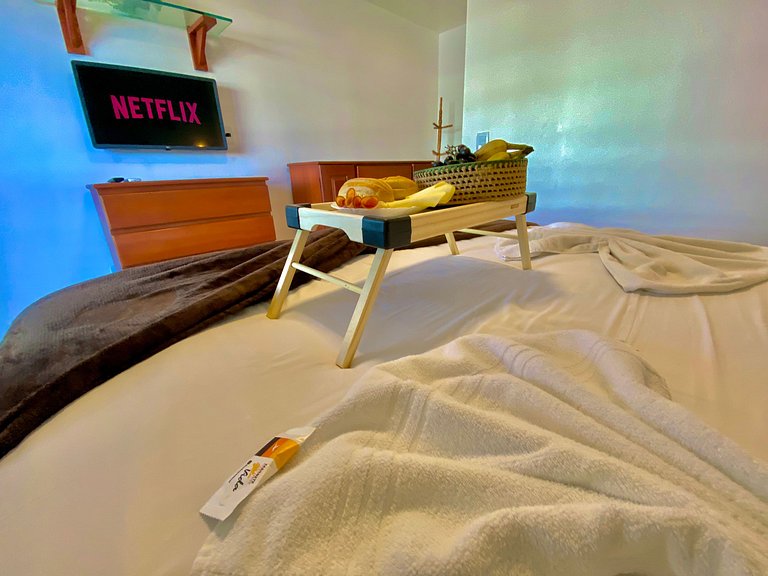 Lindo e decorado apartamento no Mediterranee