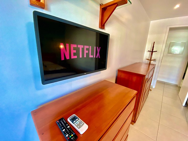 Lindo e decorado apartamento no Mediterranee