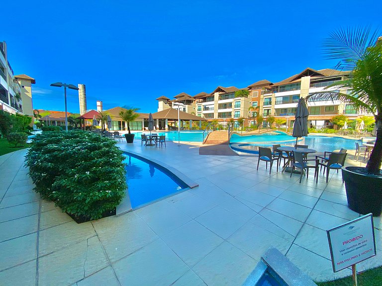 Cobertura Mediterranee: Jacuzzi, Churrasqueira e 3 Suítes