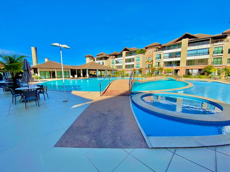Completo apartamento no Mediterranée Residence