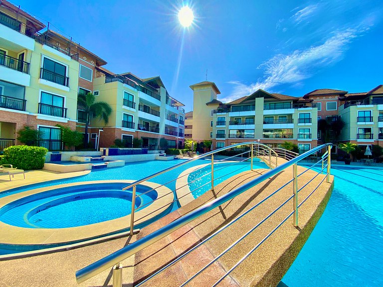 Completo apartamento no Mediterranée Residence