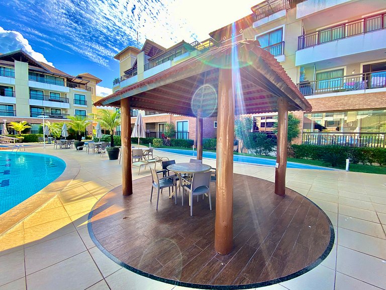 Apartamento de 2 quartos perto do Beach Park