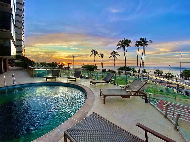 Apartamento Frente Mar Perfeito em Fortaleza