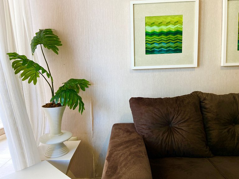 Apartamento moderno no Beach Place Cumbuco