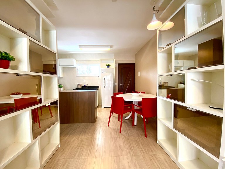 Apartamento moderno no Beach Place Cumbuco