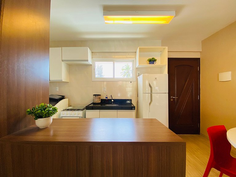 Apartamento moderno no Beach Place Cumbuco