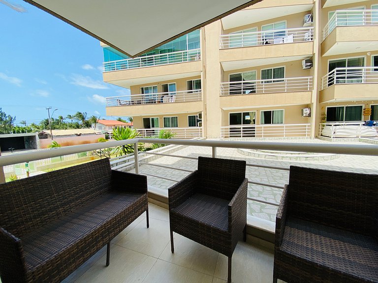 Apartamento moderno no Beach Place Cumbuco