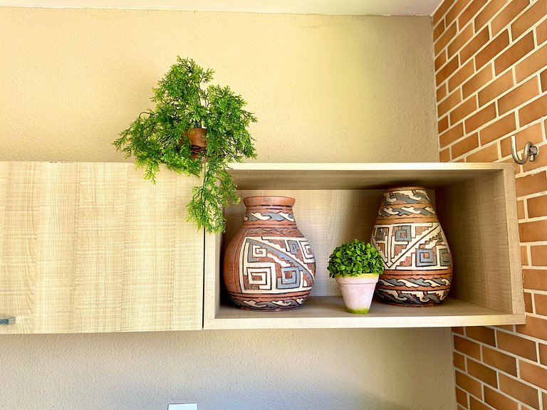 Completo apartamento no Mediterranée Residence