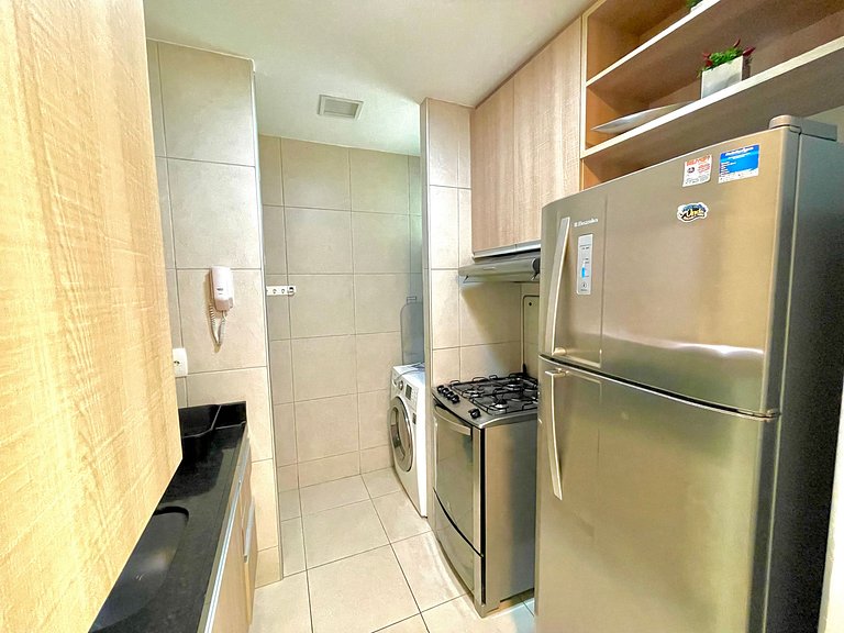 Completo apartamento no Mediterranée Residence