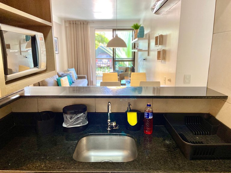 Completo apartamento no Mediterranée Residence
