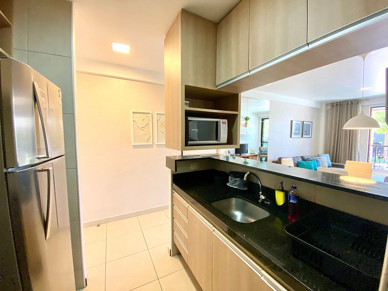 Completo apartamento no Mediterranée Residence