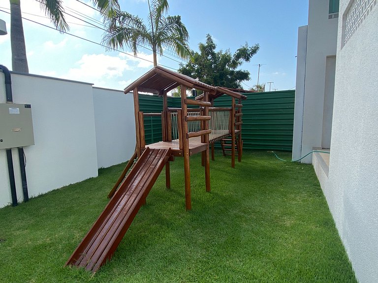 Apto com vista para o mar próximo ao Beach Park