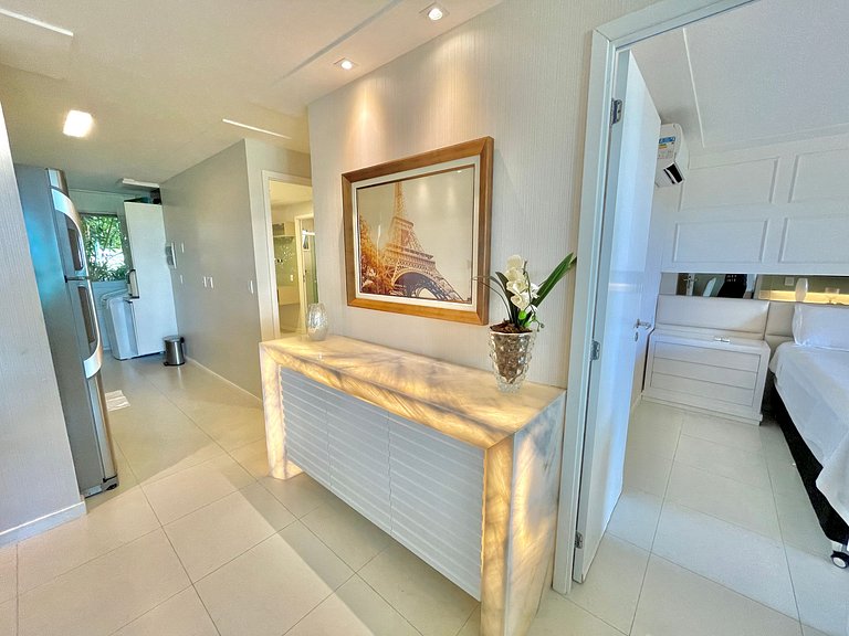 Lindo e térreo apartamento decorado no Golf Ville