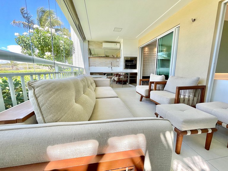 Apto Planta Baja Golf Ville: 3 Hab - Porto das Dunas, CE