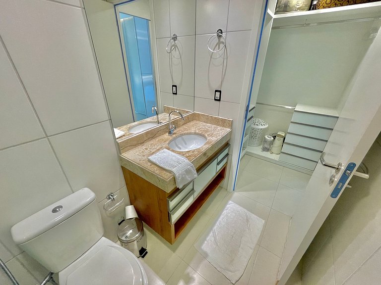 Apto Térreo Golf Ville Resort: 3 Quartos - Porto das Dunas