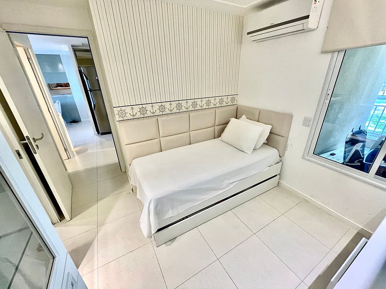 Apto Térreo Golf Ville Resort: 3 Quartos - Porto das Dunas