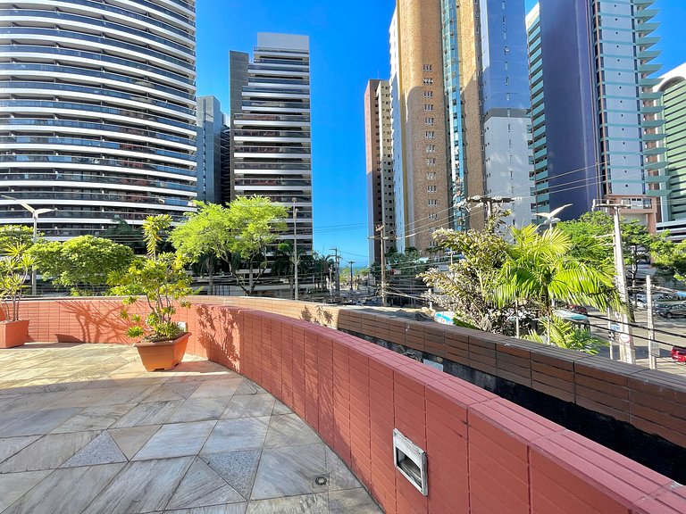 Apartamento 2 quartos em hotel com vista