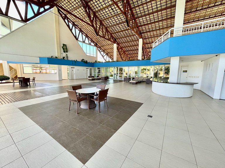 Lindo apartamento pé na areia no Porto das Dunas
