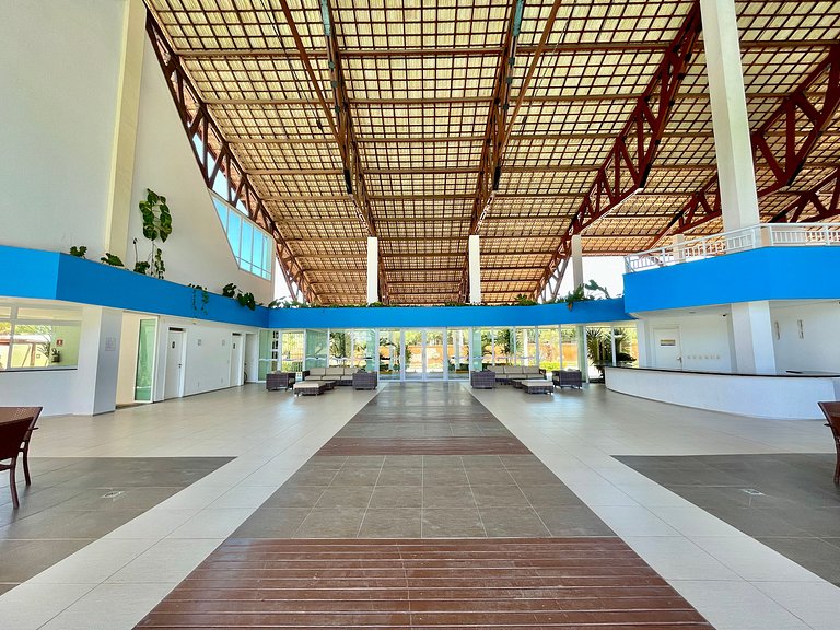 Lindo apartamento pé na areia no Porto das Dunas